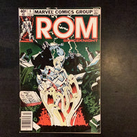 ROM Space Knight #8 NEWS STAND