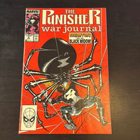 Punisher War Journal #9 The Black Widow! VFNM