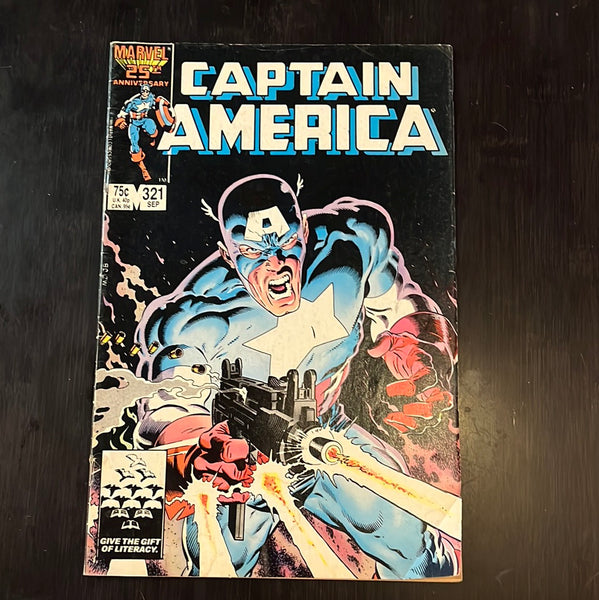 Captain America #321 Classic Zeck Cover VGFN