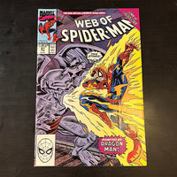 Web Of Spider-Man #61 Dragon Man! VF