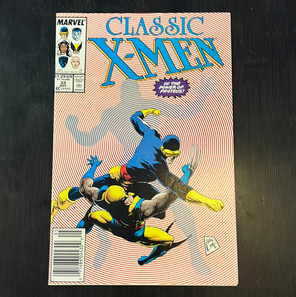 Classic X-Men #33 Newsstand Variant FVF