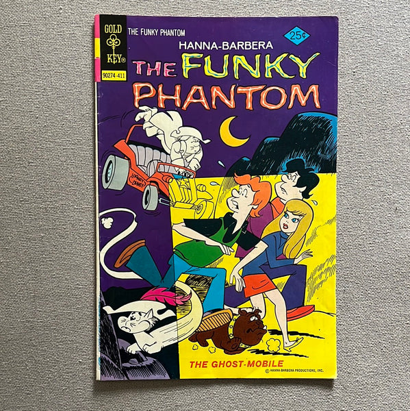 Funky Phantom #12 Bronze Age Gold Key Funny Book! FN