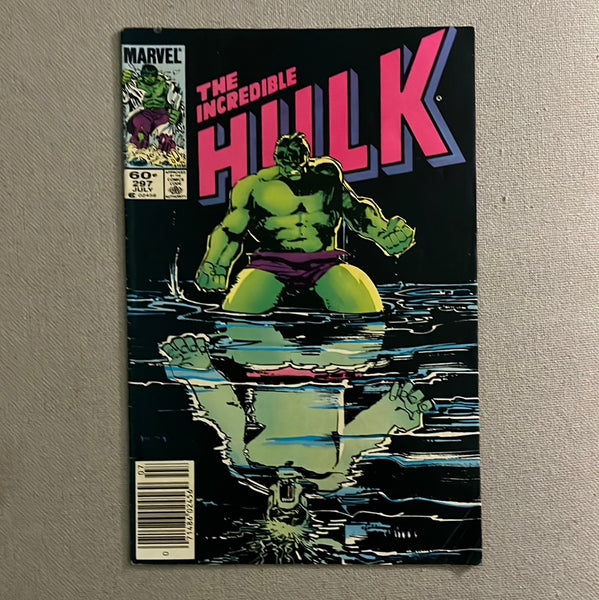 Incredible Hulk #297 Newsstand Variant VGFN