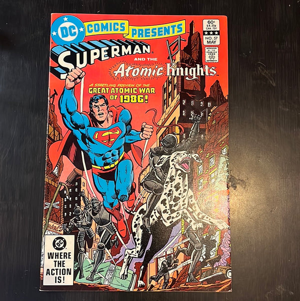 DC Comics Presents #57 Superman and The Atomic Knights! VF
