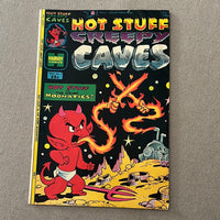 Hot Stuff Creepy Caves #1 HTF Bronze Age Harvey Key FVF