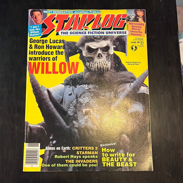 Starlog Magazine #131 Willow Beetlejuice VF