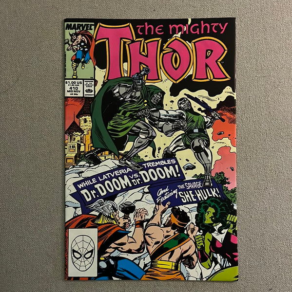 Thor #410 Doom and Doom Again! VFNM