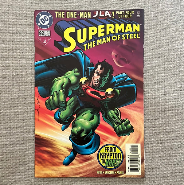 Superman The Man of Steel #92 NM