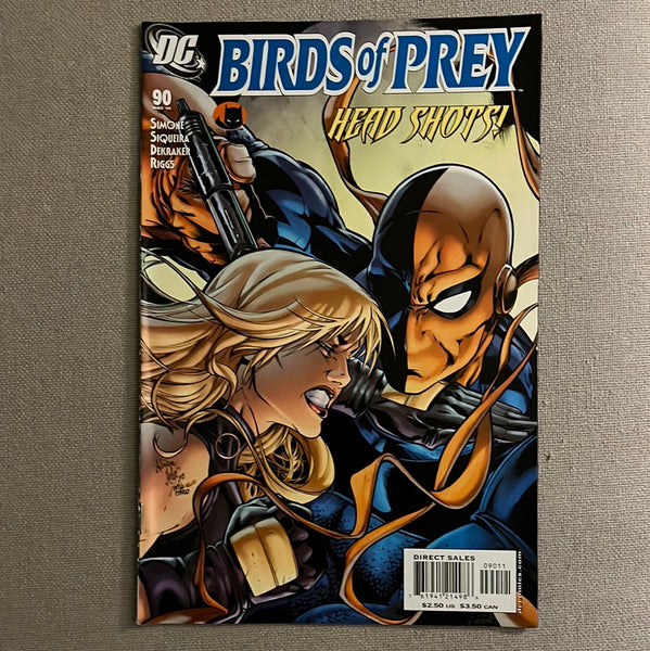 Birds of Prey #90 Deathstroke! VFNM