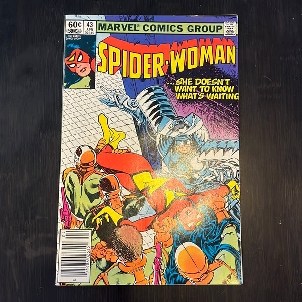 Spider-Woman #43 Newsstand Variant Silver Samurai! VF