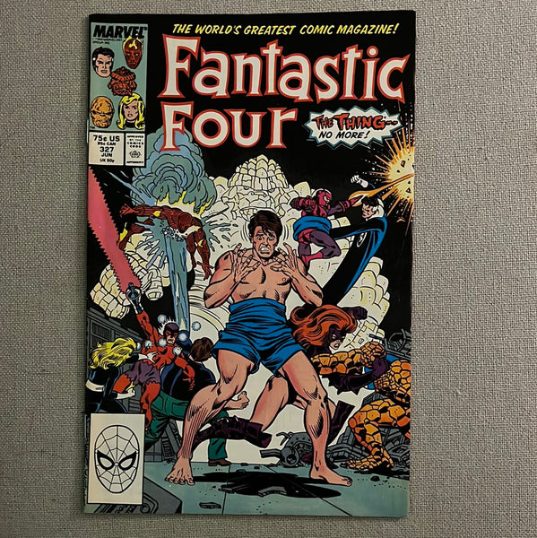 Fantastic Four #327 The Thing No More! VF