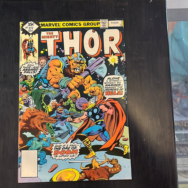 Thor #277 Rare Bronze Age Whitman Variant FN