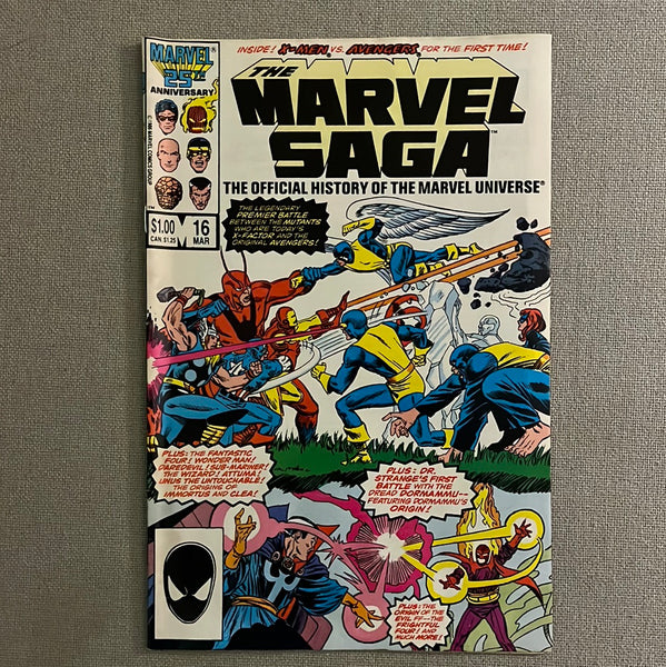 Marvel Saga #16 Avengers! X-Men! Dr. Strange! VF