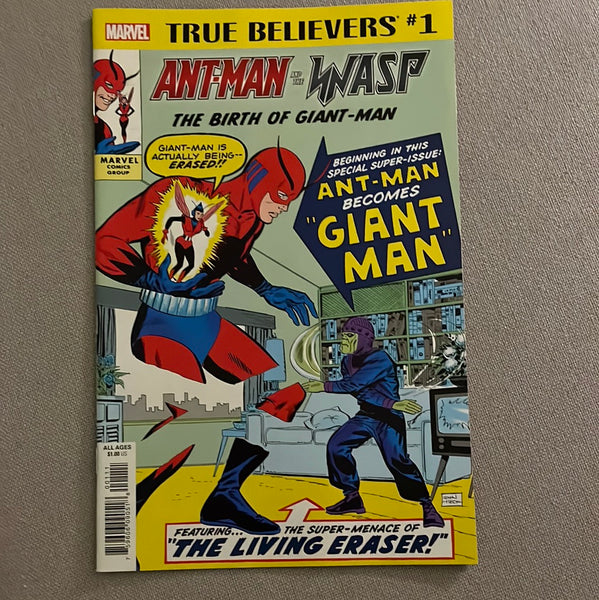 True Believers: Ant-Man and The Wasp! VFNM