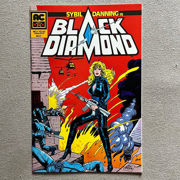 Black Diamond #1 Sybil Danning Gulacy Art VFNM