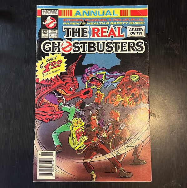 Ghostbusters Annual 1992 Rare Newsstand Variant