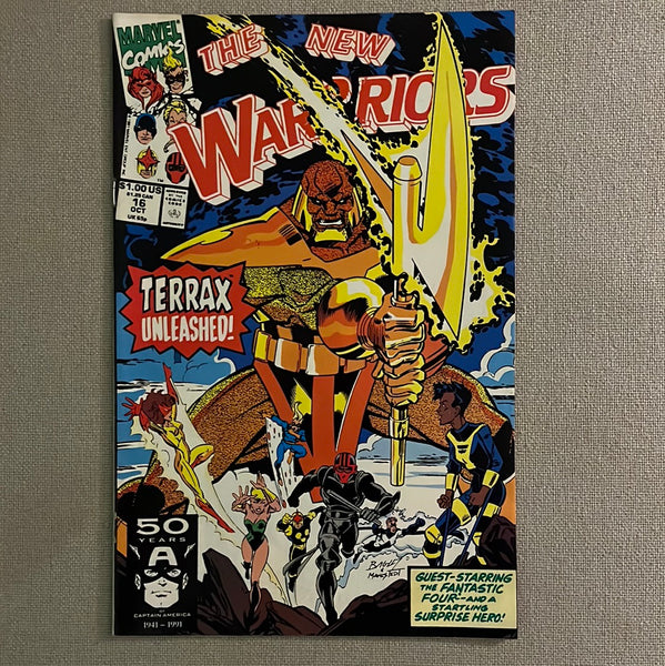 New Warriors #16 Terrax Unleashed! FVF