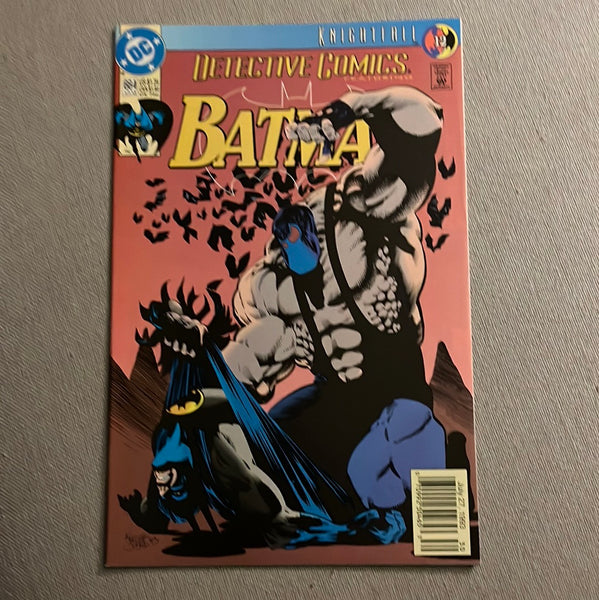 Detective Comics #664 Bane! Newsstand Variant VFNM