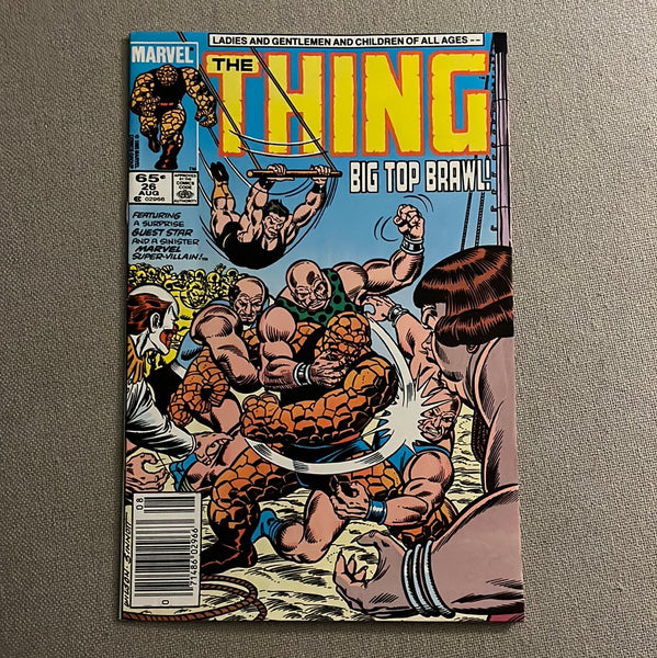 Thing #26 Newsstand Variant VF
