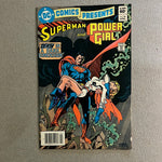 DC Comics Presents #56 Power Girl Key! Newsstand Variant FN