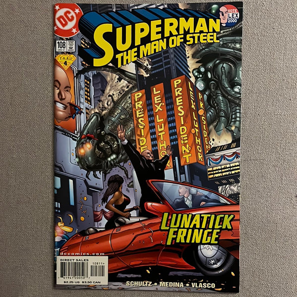 Superman The Man of Steel #108 NM