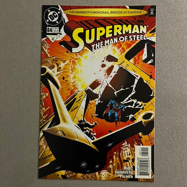 Superman The Man of Steel #84 NM