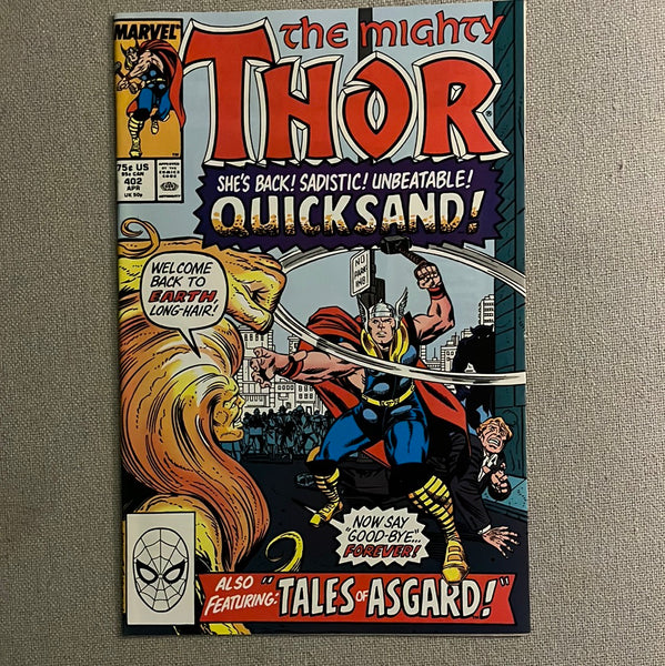 Thor #402 Quicksand! VFNM