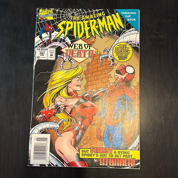 Amazing Spider-Man #397 Newsstand Variant Flip Book! VFNM