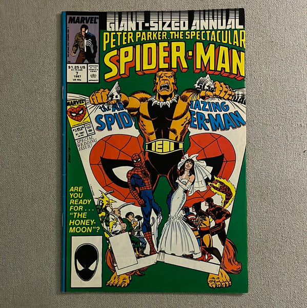 Spectacular Spider-Man Annual #7 The Puma Crashed The Homeymoon! FVF