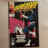 Daredevil #288 Bullseye and The Kingpin! VFNM