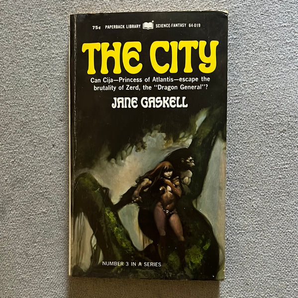 The City by Jane Gaskell Classic Sci-Fi Paperback First Print VF
