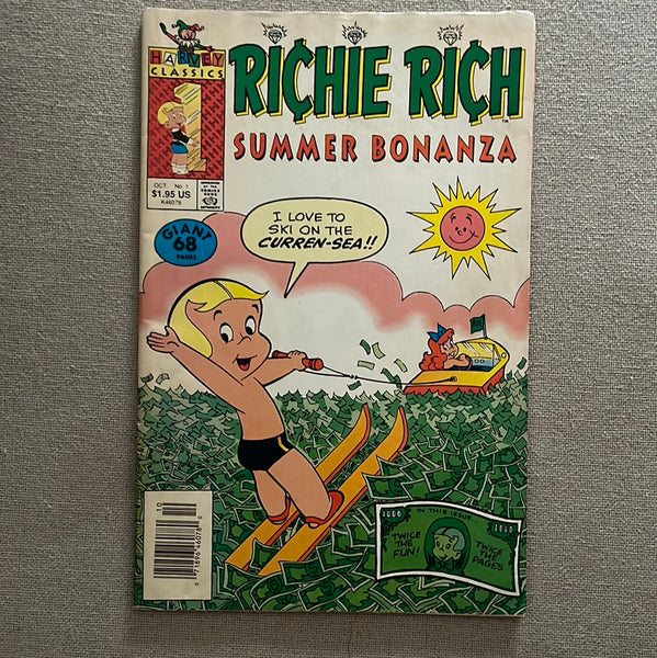 Richie Rich Summer Bonanza #1 Newsstand Variant FN