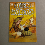 Alien Worlds #9 Bolton Art Eclipse Comics HTF Indy FVF