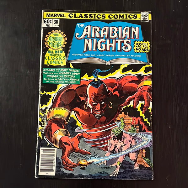 Marvel Classics Comics #30 The Arabian Nights! Bronze Age Giant FN