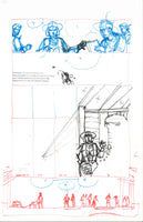 Jonah Hex Riders Of The Worm And Such #3 Page 3 Original Art Signed Tim Truman w/ Sketches One Of A Kind!