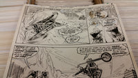 Marvel Spotlight #10 Page 21 Original Ghost Rider Artwork Tom Sutton Jim Mooney HTF Bronze Age