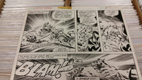 Ghost Rider #28 Pg 17 Original Art Panel Page Tom Sutton Pablo Marcos Excellent and Very HTF!