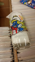 Smurfs Glass Smurfette Promo Glass 1983 Art By Peyo Excellent!