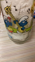 Smurfs Glass Grouchy Promo 1983 Art By Peyo Excellent!