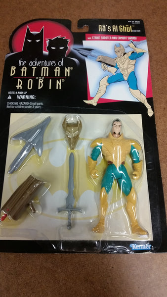 Adventures Of Batman And Robin Ra's Al Ghul Action Figure Kenner 1995 Sealed On Card