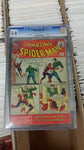 Amazing Spider-Man #4 "Nothing Can Stop The Sandman!" First Appearance Lee Ditko Silver Age Key CGC Graded 3.0