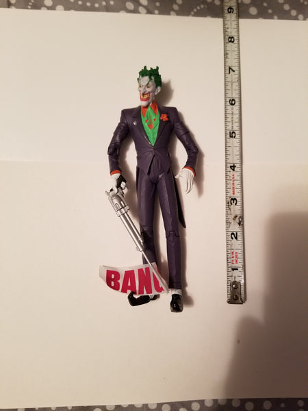 DC Joker 7 inch Action Figure "Bang!" 2013 Loose Excellent