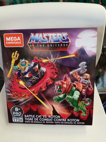 Masters Of The Universe Mega Contrux Battle Cat vs Roton Play Set New In Box!