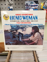 Bionic Woman Great Adventures Wonderland Records WLP308 HTF Sealed 1976!