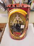 Lord Of The Rings The Two Towers Smeagol Toy Biz Electronic Action Figure Sealed On Card New
