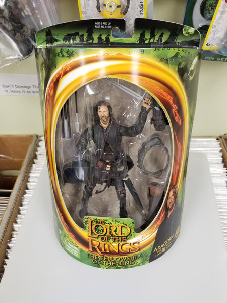 Lord Of The Rings The Fellowship Of The Ring Aragorn Action Figure Sealed New