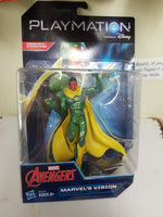Marvel Avengers The Vision Action Figure Playmation Disney Sealed On Card