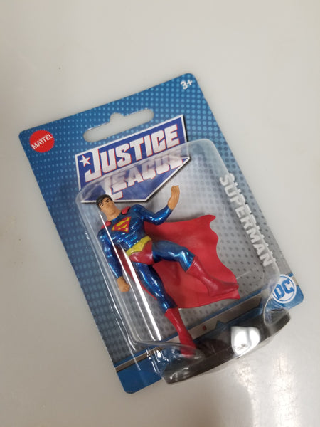Justice League Superman 3 Inch Figure Mattel 2019 Sealed On Card New