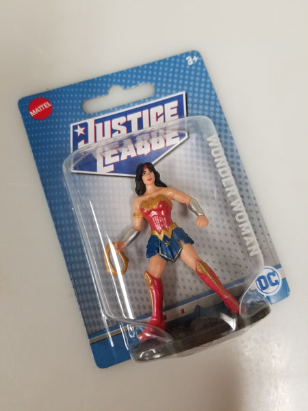 Justice League Wonder Woman 3 Inch Figure Mattel 2019 Sealed On Card