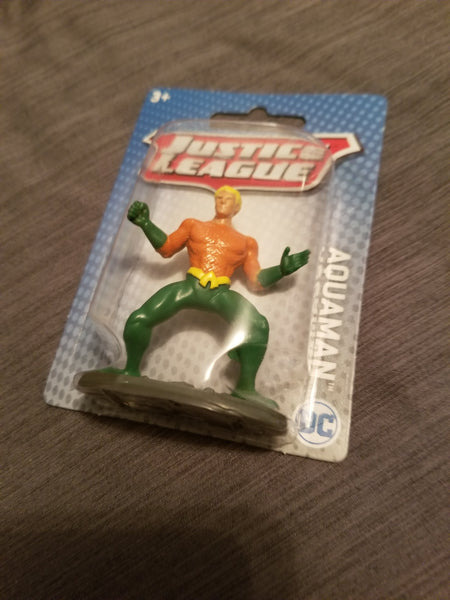 Justice League Aquaman 3 inch Figure Mattel 2019 Sealed on Card